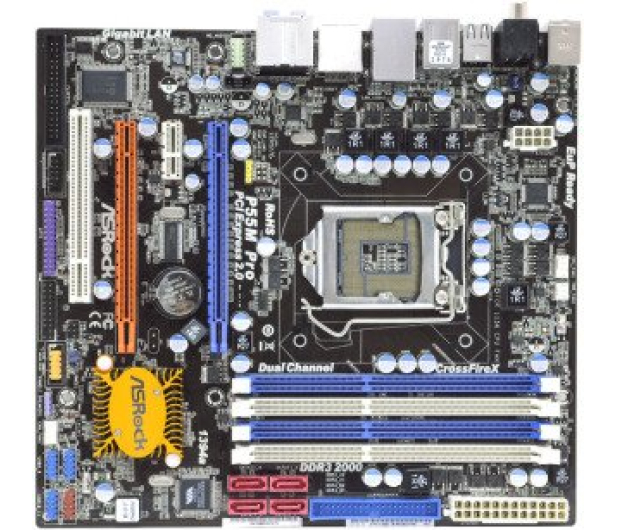 ASRock P55M PRO (P55 2xPCI-E DDR3) - 47681 - zdjęcie 2